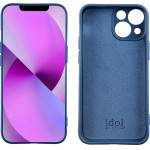 Idol 1991 ���� Iphone 13 6.1'' Velvet Tpu 4 Side Full Camera Protection BLUE - (5205308311376)
