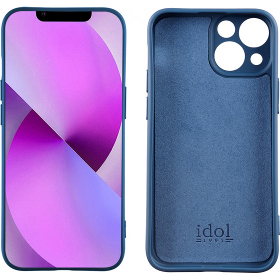 Idol 1991 ���� Iphone 13 6.1'' Velvet Tpu 4 Side Full Camera Protection BLUE - (5205308311376)