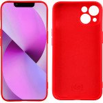 Idol 1991 ���� Iphone 13 6.1'' Velvet Tpu 4 Side Full Camera Protection RED - (5205308311383)