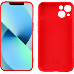 Idol 1991 ���� Iphone 13 Mini 5.4'' Velvet Tpu 4 Side Full Camera Protection RED - (5205308311413)