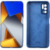 Idol 1991 ���� Xiaomi Poco M3 Pro 4G/Poco M3 Pro 5G 6.5'' Velvet Tpu 4 Side Full Camera Protection BLUE - (5205308312236)