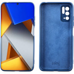 Idol 1991 ���� Xiaomi Poco M3 Pro 4G/Poco M3 Pro 5G 6.5'' Velvet Tpu 4 Side Full Camera Protection BLUE - (5205308312236)