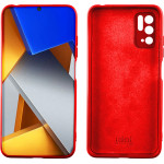 Idol 1991 ���� Xiaomi Poco M3 Pro 4G/Poco M3 Pro 5G 6.5'' Velvet Tpu 4 Side Full Camera Protection RED - (5205308312243)
