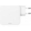 Deltaco USB-C Wall charger, Gan technology, 2x USB-C PD, Total 100 W - (USBC-GAN03)