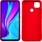 Idol 1991 ���� Xiaomi Redmi 9C 6.53'' Velvet Tpu 4 Side Camera Guard RED - (5205308312397)
