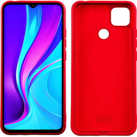 Idol 1991 ���� Xiaomi Redmi 9C 6.53'' Velvet Tpu 4 Side Camera Guard RED - (5205308312397)