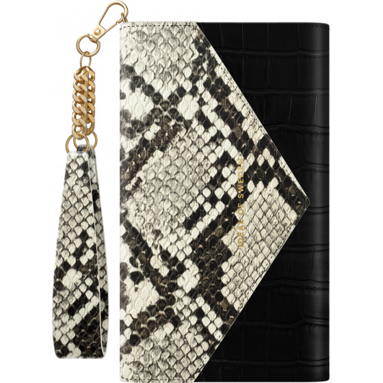Ideal Of Sweden ��� �� Iphone 12 Pro Max Envelope Clutch Midnight Python - (IDECSS20-I2067-199)