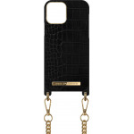 Ideal Of Sweden ���� Atelier ���� ������ Jet Black Croco Iphone 13 Pro - (IDNCSS20-I2161P-207)