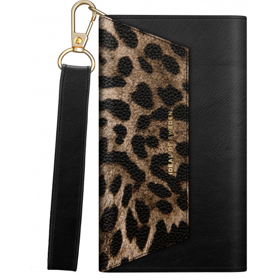 Ideal Of Sweden ���� Cassette Clutch Iphone 11/Xr Midnight Leopard - (IDCCAW21-I1961-330)