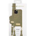 Ideal Of Sweden ���� ������ Atelier ��� Iphone 12/12 Pro Sage Croco - (IDNCSS22-I2061-210)