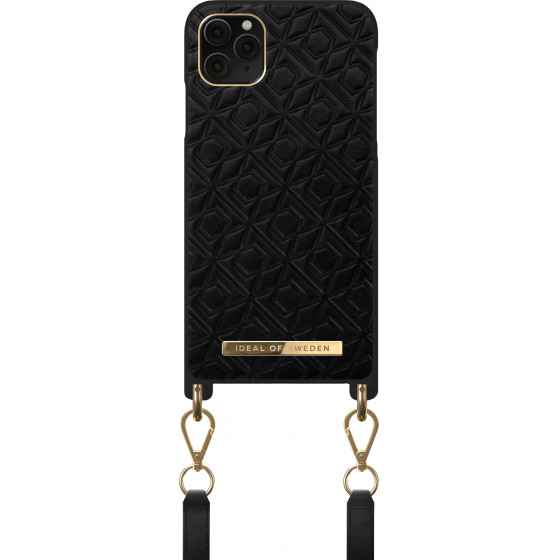 Ideal Of Sweden ���� ������ Iphone 11 Pro Max/Xs Max Embossed Black - (IDNCAW21-I1965-328)