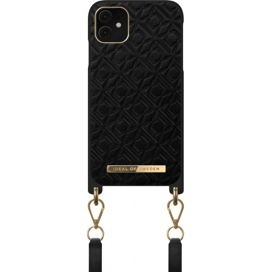 Ideal Of Sweden ���� ������ Iphone 11/Xr Embossed Black - (IDNCAW21-I1961-328)