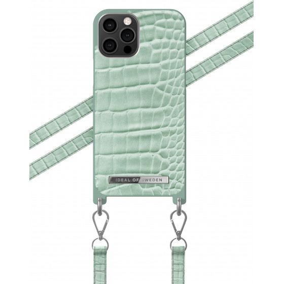 Ideal Of Sweden ���� ������ Iphone 12 Pro Max Mint Croco - (IDPNSS21-I2067-261)