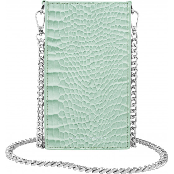Ideal Of Sweden �������� Universal Ella Phone Pouch Mint Croco - (IDPPSS21-261)