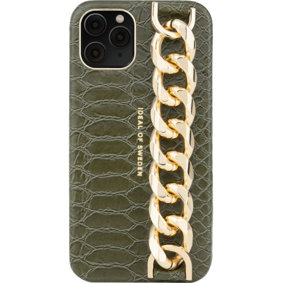 Ideal Of Sweden Statement Case Chain Handle Iphone 11 Pro/XS/X Green Snake - (IDSCAW20-1958-226)