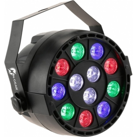 N-Gear ����������� �� 12 ������ Led 12x1W 3x ������, ��������, ����, �������� 100/240 V - (The 12 LIGHT)