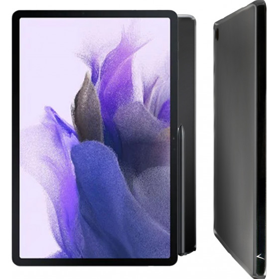 Volte-Tel ���� Samsung Tab S7 Fe T730 12.4'' Silicon Deluxe Tpu Camera Guard BLACK - (5205308312540)