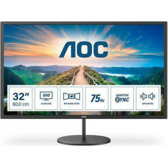 ����� AOC 32'', 2560x1440 IPS - (Q32V4)
