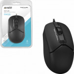 A4 Tech Fstyler ��������� ������� FM12S Wired Mouse 1200 Dpi ������� Click Black GR