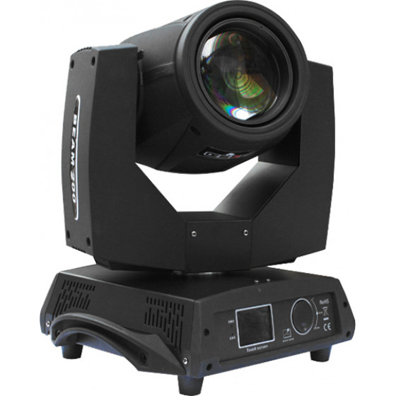 GloboStar ��������� ��������� ������ Apollo Beam Rainbow Effect Osram Yodn 7R Rgbw 230W 230V Zoom 0� - 3.8� - (51115)