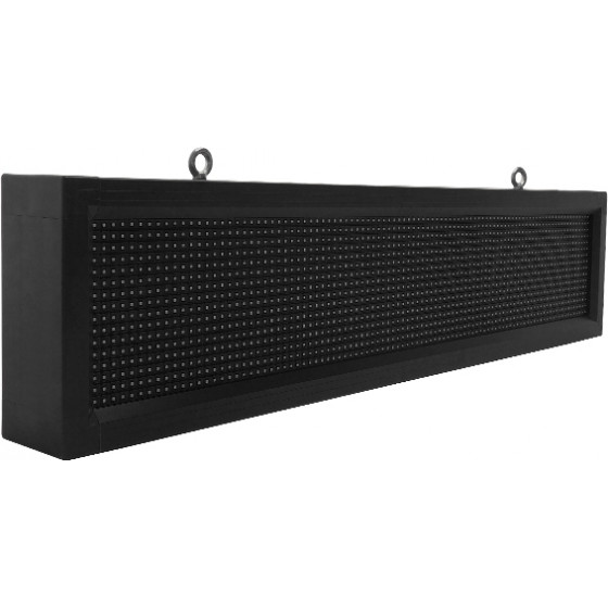 GloboStar ��������� ������� �������� P10 Led Smd Ac 220-240V �� Wi-Fi - ��������� IP54 - ����� ���� - �104 x �9 x �24cm ������� - (90251)