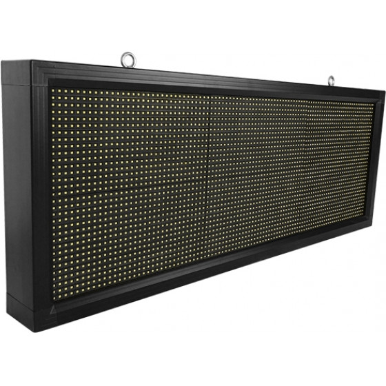 GloboStar ��������� ������� �������� P10 Led Smd Ac 220-240V �� Wi-Fi - ��������� IP54 - ����� ���� - �104 x �9 x �40cm ����� ����� 6000K - (90270)