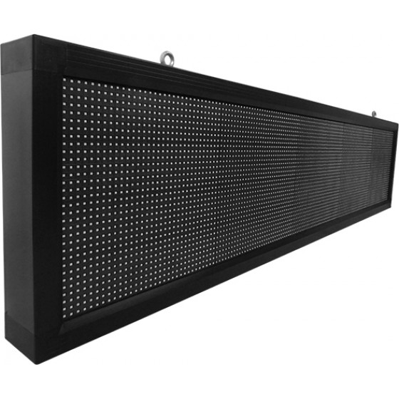 GloboStar ��������� ������� �������� P10 Led Smd Ac 220-240V �� Wi-Fi - ��������� IP54 - ����� ���� - �168 x �9 x �40cm Rgbw - (90285)
