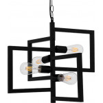 GloboStar LOOP �������� Industrial �������� ��������� ������ �������� 4 x E27 ����� ��������� �52 x �52 x �42cm - (00904)