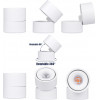 GloboStar OMEGA-S ����������� Led Spot Downlight �10cm 12W 1500lm 36� Ac 220-240V IP20 �10 x �10.5cm - ��������� - ����� - ����� ����� 2700K - Bridgelux Cob - 5 Years Warranty - (60299)