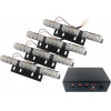 GloboStar ��������� ���� ������ �������� Strobo Led 4x3 36W 10-30V IP65 ��������� ����� - (17941)