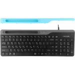A4 TECH FSTYLER ��������� ������������ �/� USB FK25 EN/GR WIRED KEYBOARD ULTRA SLIM BLACK GR