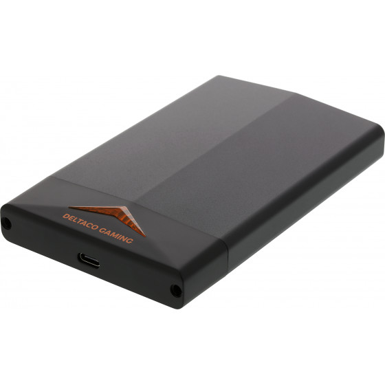Deltaco Gaming ���� ������� ������ 2.5'' Sata HDD/SSD USB-C 3.1 Gen 2 10 Gbit/s ����� - (GAM-091)