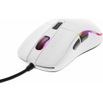 Deltaco Gaming ��������� Optical ������� 5000 DPI RGB USB ����� - (GAM-085-W)
