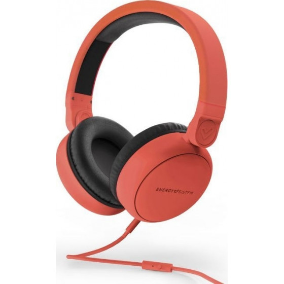 Energy Sistem Headphones Style 1 Talk Chili red - (448838)