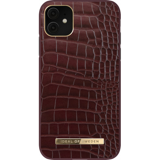Ideal Of Sweden ���� Atelier Case iPhone 11/XR Scarlet Croco - (IDACAW21-I1961-326)