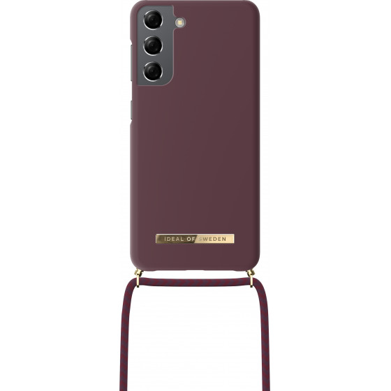 Ideal Of Sweden ���� ������ Ordinary Samsung Galaxy S21 Deep Cherry - (IDONCAW21-S21-323)