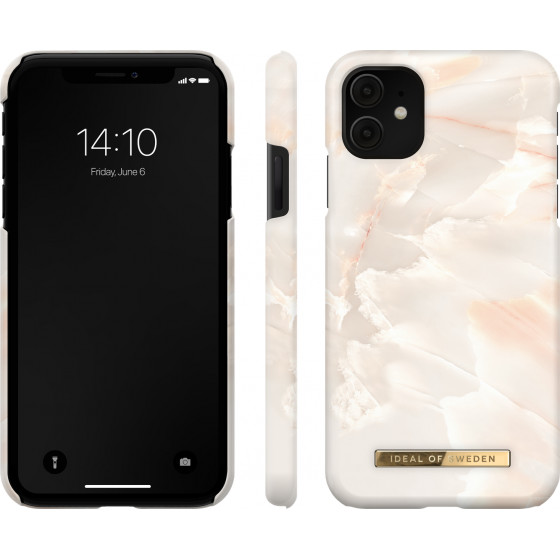 Ideal Of Sweden ���� Fashion ��� iPhone 11/XR Rose Pearl Marble - (IDFCSS21-I1961-257)