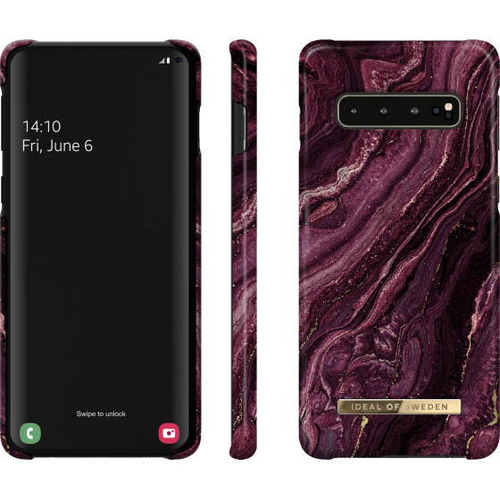 Ideal Of Sweden ���� Fashion Galaxy S10 Golden Plum - (IDFCAW20-S10-232)