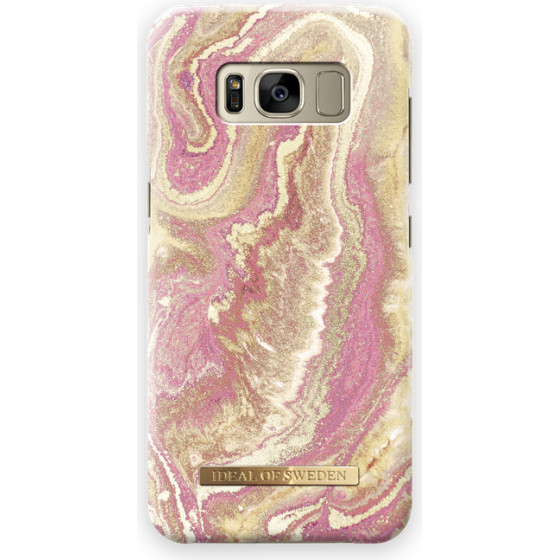 Ideal Of Sweden ���� Fashion Golden Blush Marble Samsung Galaxy S8 - (IDFCSS19-S8-120)
