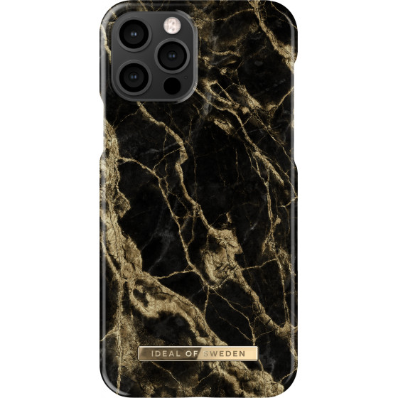 Ideal Of Sweden ���� Fashion iPhone 12/12 Pro Golden Smoke Marble - (IDFCSS20-I2061-191)