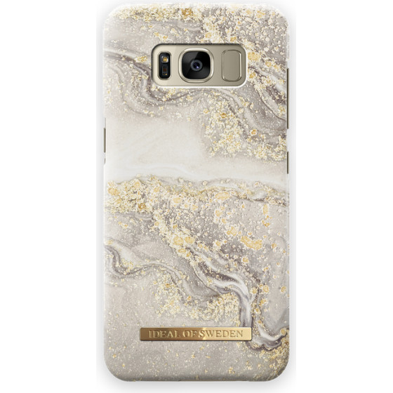 Ideal Of Sweden ���� Fashion Samsung Galaxy S8 Sparkle Greige Marble - (IDFCSS19-S8-121)