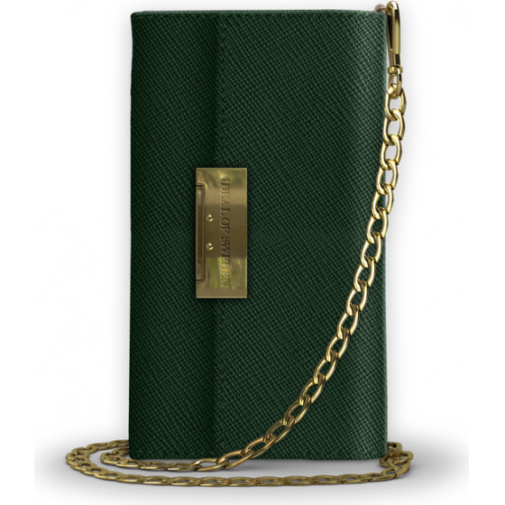 Ideal Of Sweden ���� Wallet Kensington Crossbody Clutch iPhone X/XS Green - (IDKCC-IXS-156)