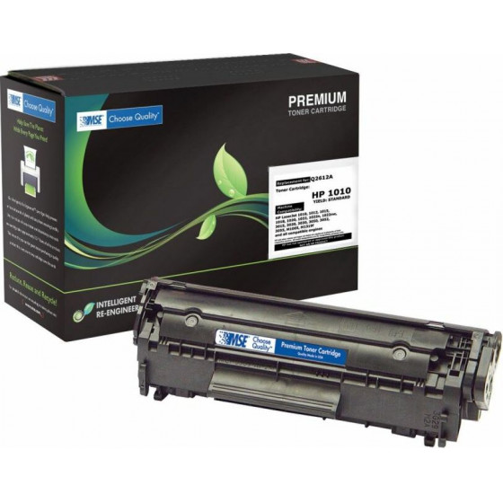 Micro Solutions Enterprises MSE Hp Toner Lj 1010 Black - (12A-MSE)