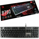 Bloody ��������� ������������ �/� Usb Optical Full Light Strike B760 EN/Gr Gaming Keyboard Grey GR