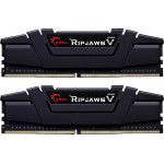 G.Skill DDR4 32GB 3600MHz CL16-19-19-39 Udimm 1.35V (Kit Of 2) 2x16GB  Ripjawsv Black - (F4-3600C18D-32GVK)