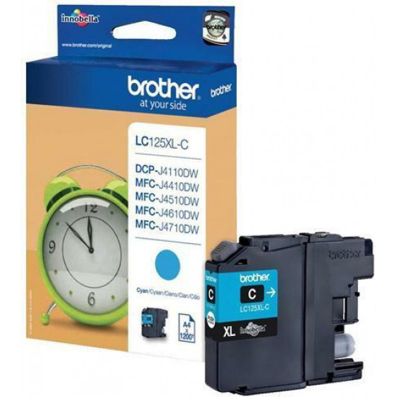 Brother Ink Cyan - 1.2k - (LC-125XLC)