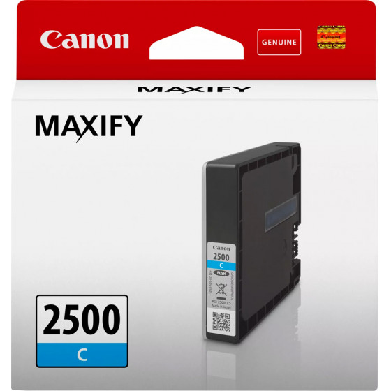 Canon PGI-2500C Cyan Ink - - (9301B001)