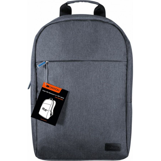 Canyon Super Slim Backpack For 15.6'' Laptops Cne - CBP5DB4 - (CNE-CBP5DB4)