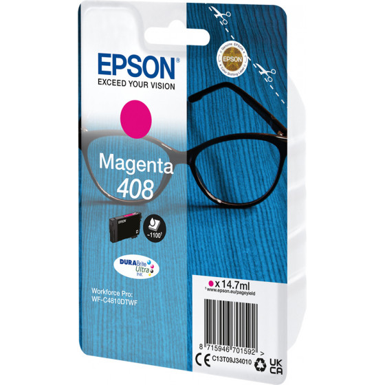Epson Ink 408 Magenta - 14.7ml - (C13T09J34010)