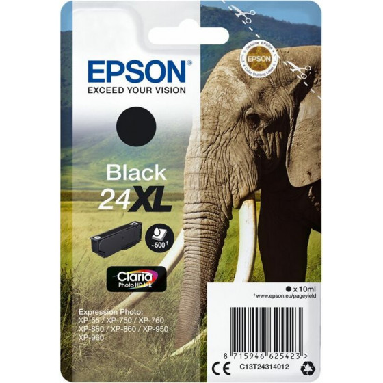 Epson Ink T243140 Black 10ml - (C13T24314012)